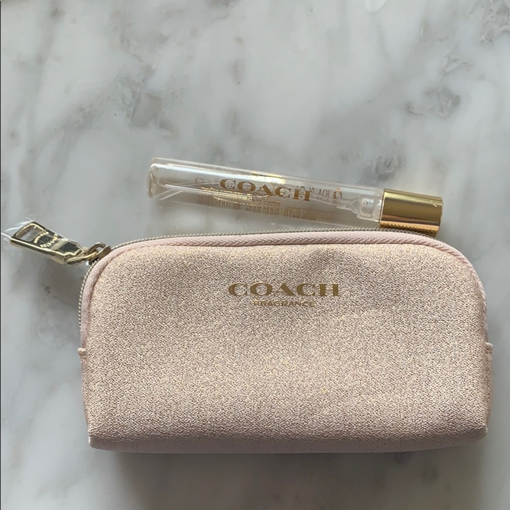 Coach New York coin purse and purse spray